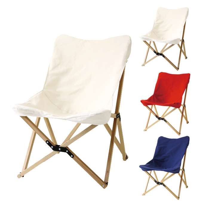 折りたたみ椅子 チェア キャンバスフォールディングウッドチェア フォールディング いす レジャー ベランダ アウトドア 運動会 キャンプ