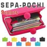 小銭もカードもたくさん入るがまぐち SEPA-POCHI(セパポチ) p+g design SEPA-POCHI ポケット
