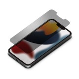 iPhone 13 mini 5.4インチ 液晶保護ガラス 抗ウイルス 抗菌 覗き見防止 高光沢 硬度10H 飛散防止 ラウンドエッジ 貼り付けキット付属 PGA PG-21JGLK03MB