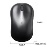 【代引不可】マウス BluetoothブルーLEDマウス 中型サイズ 3ボタン搭載 Bluetoothマウス LEDマウス PC スマホ タブレット デスクワーク テレワーク ブラック サンワサプライ MA-BB312BK