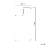 iPhone 13 mini 5.4インチ 背面保護フィルム 背面保護指紋防止光沢フィルム 指紋がつきにくい 高透明 極薄0.2mm サンワサプライ PDA-FIPH21MBS