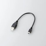 【代引不可】エレコム USB2.0ケーブル（A－mini-Bタイプ） U2C-GMM025BK U2C-GMM025BK
