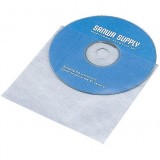 【即納】【代引不可】サンワサプライ CD・CD-R用不織布ケース(100枚セット) FCD-F100