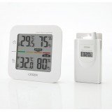 温湿度計 乾燥肌の予防に最適 離れた場所の温湿度もモニターできるコードレス温湿度計 シチズン THD501