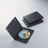 【即納】【代引不可】エレコム(ELECOM) DVDトールケース CCD-DVD01BK 製品型番：CCD-DVD01BK （4953103061996）