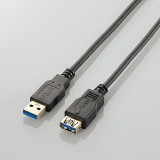 【即納】【代引不可】エレコム(ELECOM) USB3.0延長ケーブル（A-A） 製品型番：USB3-E10BK（4953103632301）