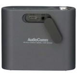 ワイヤレスコンパクトスピーカー Bluetooth 通話 音楽 IPX6 防水 スピーカー コンパクト ワイヤレス AudioComm ASP-W200N