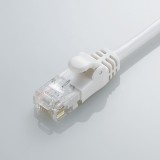 【代引不可】エレコム CAT6準拠 GigabitやわらかLANケーブル 10m(ホワイト) 製品型番：LD-GPY/WH10
