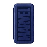 iPhone 13 mini 5.4インチ MARVEL STAR WARS ガラスフリップケース マグネットロック カード収納 ストラップホール付 PGA PG-DGF21J