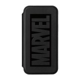iPhone 13 Pro 6.1インチ MARVEL STAR WARS ガラスフリップケース マグネットロック カード収納 ストラップホール付 PGA PG-DGF21N