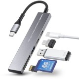 【即納】【代引不可】USB 5Gbps 3ポート スリム ハブ（カードリーダー付き） サンワサプライ USB-3TCHC22MS