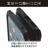 【代引不可】Galaxy A54 5G ( SC-53D / SCG21 ) ケース ハイブリッド カバー 衝撃吸収 ストラップホール付 ZEROSHOCK ブラック エレコム PM-G233ZEROBK