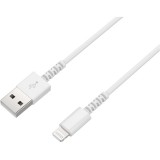 充電ケーブル Lightning LN USB充電&同期ケーブル MFi認証品 極細ケーブル＆スリムコネクタ採用 1.2m カシムラ KL-105