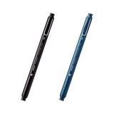 【代引不可】タッチペン 2WAY 導電繊維タイプ ディスクタイプ クリップ付 スマホ タブレット 全長135mm コンパクト 便利 エレコム P-TP2WY02S