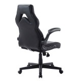 【即納】【代引不可】ゲーミングオフィスチェア 肘付 ロッキング機能 ゲーミング オフィス パソコン デスク 椅子 チェア デスクワーク グレー サンワサプライ SNC-L20GY
