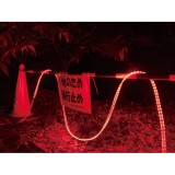 LEDロープライト　赤色　20m 照明 防犯 屋外 DIY  富士倉 FRL-R20M