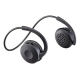 【代引不可】Bluetoothヘッドセット 両耳 ヘッドバンドタイプ 外付けマイク付 ヘッドホン マイク 通話 WEB会議 音楽 小型 軽量 コンパクト 便利 ブラック サンワサプライ MM-BTSH63BK