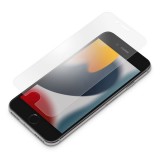 iPhone SE 第3/第2世代/8/7/6s/6 ガイドフレーム付 液晶保護ガラス ブルーライト低減/アンチグレア Dragontrail 硬度10H 耐衝撃 飛散防止 PGA PG-22MGL04BL