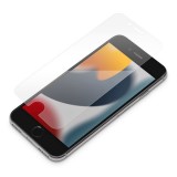 iPhone SE 第3/第2世代/8/7/6s/6 液晶保護ガラス ガイドフレーム付 抗菌/抗ウイルス スーパークリア Dragontrail 硬度10H 耐衝撃 飛散防止 PGA PG-22MGLK01CL