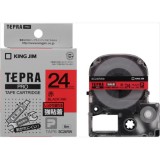 キングジム（KING JIM） 「テプラ」PROテープカートリッジ強粘着ラベル 製品型番：SC24RW（4971660765140）