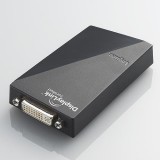 【即納】【代引不可】エレコム USBディスプレイアダプタ［USB2.0(Mini-B)⇒DVI-I] LDE-WX015U LDE-WX015U