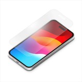 iPhone15 Plus iPhone15 ProMax 対応 ガイドフレーム付 液晶保護ガラス BRILLIANT ブルーライト低減 アンチグレア  Premium Style PG-23CGLW02BL
