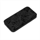 iPhone15 Pro 対応 ケース カバー ガラスフリップケース マーベル 手帳型 カードポケット 強化ガラス 背面クリア MARVEL キャラクター Premium Style PG-D23BGF20MVL