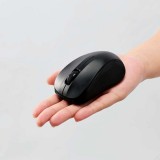 【代引不可】Bluetoothマウス 抗菌加工 Bluetooth5.0 静音 IR LEDマウス Sサイズ 3ボタン 軽量設計 シンメトリーデザイン 右利き 左利き エレコム M-BY10BRSK