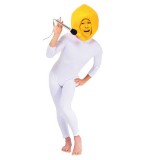 めちゃめちゃレモン お笑い ジョーク コスプレ コスチューム 衣装 仮装 変装 メンズサイズ クリアストーン 4560320836384