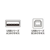USB2.0ケーブル 1m USB-IF認証取得 USBケーブル ツイストペア線 耐振動 耐衝撃 PC USB機器 接続 ブラック サンワサプライ KU20-1BKK2