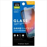 iPhone Xs Max 6.5インチ 用 液晶 保護 ガラス フィルム  液晶保護ガラス ゲームアンチグレア PGA PG-18ZGL03
