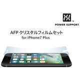 AFPクリスタルフィルムセット for iPhone7 Plus パワーサポート PBK-01