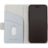 iPhone 14 Pro 6.1インチ 用 手帳型 フリップ カバー プレミアムモデル ブラック PGA PG-22QFP07BK