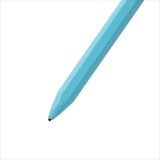 【代引不可】タッチペン スタイラスペン 充電式 USB Type-C 充電 傾き感知 誤作動防止 磁気吸着 ペン先1.5mm スリム 六角鉛筆型 ペン先交換可 オートスリープ機能 ブルー エレコム P-TPACSTEN01BU