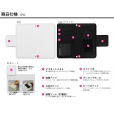 iPhone/らくらくスマートフォン/AQUOS 手帳型 ケース カバー カモフラージュ B2M TH-SMALL-CMT-BK