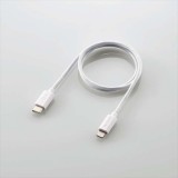 【代引不可】ケーブル 充電ケーブル 通信ケーブル Lightningケーブル USB-C to Lightning ホワイト 0.5m 50cm iPhone iPad iPod ケーブル ライトニングケーブル エレコム MPA-CL05WH