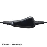 【代引不可】マルチメディアヘッドホン 耳を圧迫しないやさしい装着感のマルチメディアヘッドホン 大型タイプ サンワサプライ MM-HP210