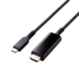 【即納】【代引不可】USB Type-C to HDMI 変換 ケーブル 2m ブラック 4K 60Hz 断線に強い 高耐久 映像変換ケーブル エレコム MPA-CHDMIS20BK