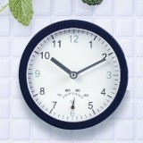 【即納】バスクロック温度計付き 丸型 お風呂 浴室 時計 クロック 置時計 掛け時計 とけい アーテック 51913