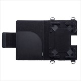 【即納】【代引不可】10.1型タブレットPCケース ショルダーベルト付き 背面カメラ対応 ハンドベルト ペンフォルダー ブラック サンワサプライ PDA-TAB4N