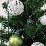 【即納】パーティーオーナメント アソート62個セット グリーン クリスマスツリーの飾りつけに 装飾 デコレーション ツリー飾り スパイス GEXK3069GR