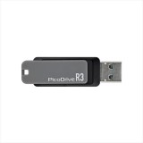 USBメモリー 32GB USB3.0 5Gbps 高速転送 パスワードロック機能 USBマスストレージクラス 回転式キャップ グリーンハウス GH-UF3RA32G-BK