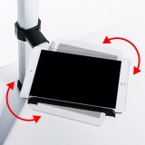 【即納】【代引不可】iPad・タブレットステージ 7～13インチ対応 書画カメラ スタンド 高さ調節可能 サンワサプライ CR-LATAB25