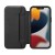 iPhone 13 mini 5.4インチ ガラスフリップケース 背面クリア 手帳型ケース マグネットロック カード収納 ストラップホール付 PGA PG-21JGF