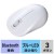 【即納】【代引不可】抗菌・静音BluetoothブルーLEDマウス ホワイト 小型 3ボタン搭載 ワイヤレスマウス 静音タイプ サンワサプライ MA-BBSK315W