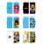 LG it style L-03K 手帳型 ケース カバー V30+ L-01K Disney Mobile 各種LG電子端末に対応 かじりモンスターKAJIMON（カジモン） かじもん  KAJIMON  カジモン モンスター カミオ カミオジャパン ピンク 黄色 青 緑 癒し キュート かわいい キャラクター ドレスマ TH-LG-KAT-BKA