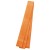 カラー不織布ハチマキ オレンジ 10本組 カラー はちまき 幅40ｍｍ 長さ1.4m 運動会 体育祭 チーム 部活 アーテック 18200