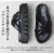 メンズサンダル ハイソール パデッドバンドサンダル ブラック 男性用 メンズ 厚底ソール HIGH SOLE PADDED BAND SANDALS  glabella glbt-267-*-BK