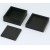 マルチ四角箱 黒塗装 黒彫板セット ブラックボックス 小箱 小物入れ オリジナル 作成 彫刻 美術 アーテック 5267