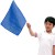 小旗（青）フラッグ 旗 運動会 体育祭 学園祭 ゲーム イベント 応援 旗振り アーテック  1280